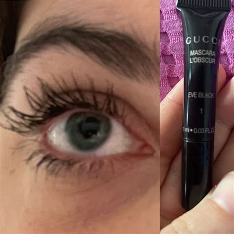 gucci volume mascara|gucci mascara l'obscur 01 black.